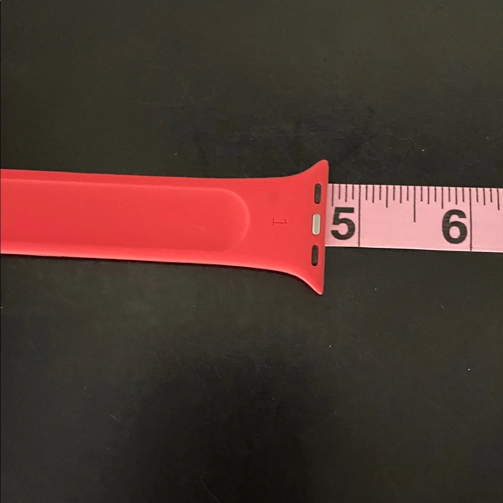 Orange Silicone Watch Band